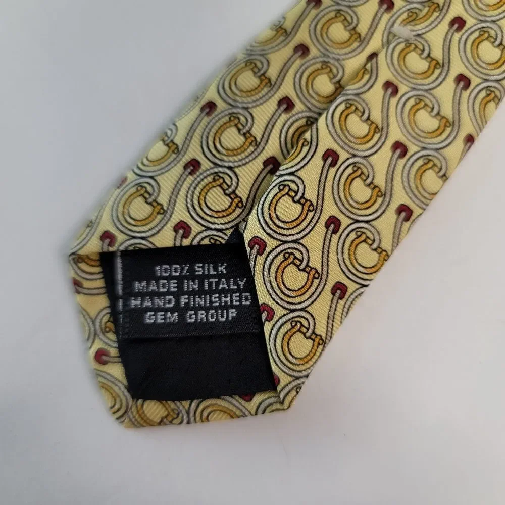 Gucci silk tie designed by Paolo gucci